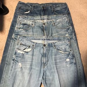 AE Jeans 3 pair Size 40x32